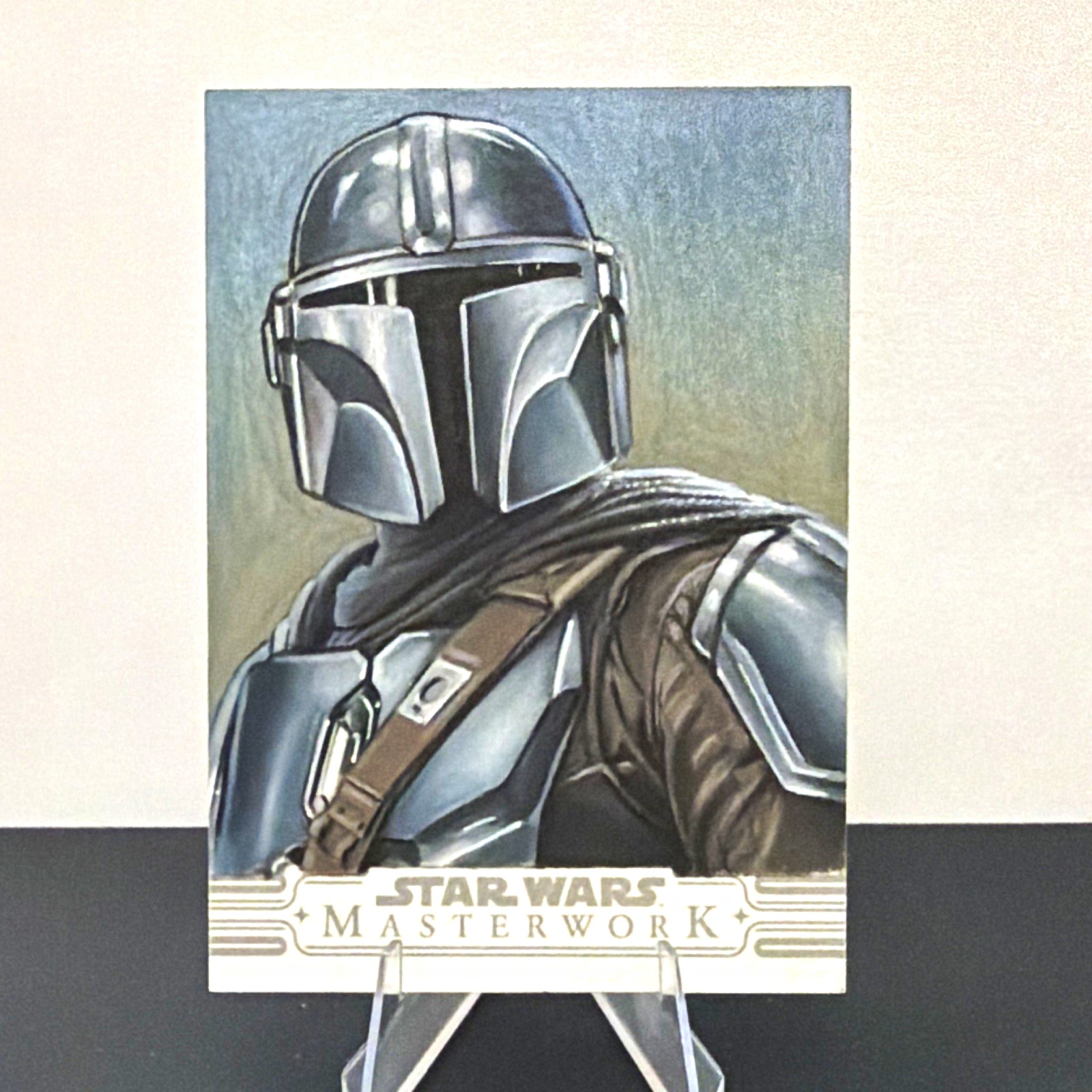 2025 Topps Star Wars Masterwork Mandalorian 1/1 Sketch Franklim Teixeira