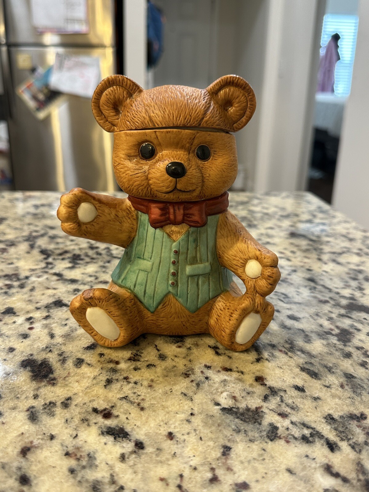 Vintage Flambro Teddy Bear Potpourri Heater. Rare.