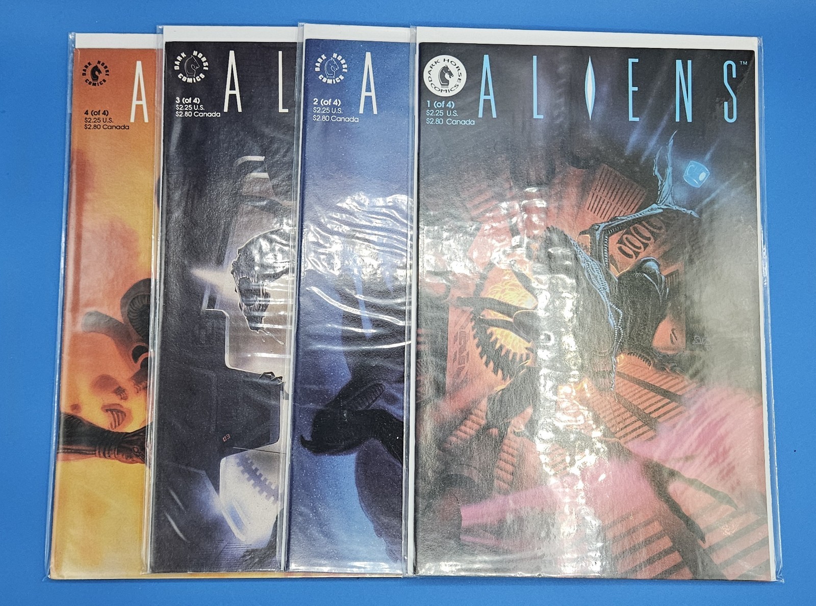 Dark Horse Comics 2nd Series ALIENS Comic 1989 #1 #2 #3 #4 Lot