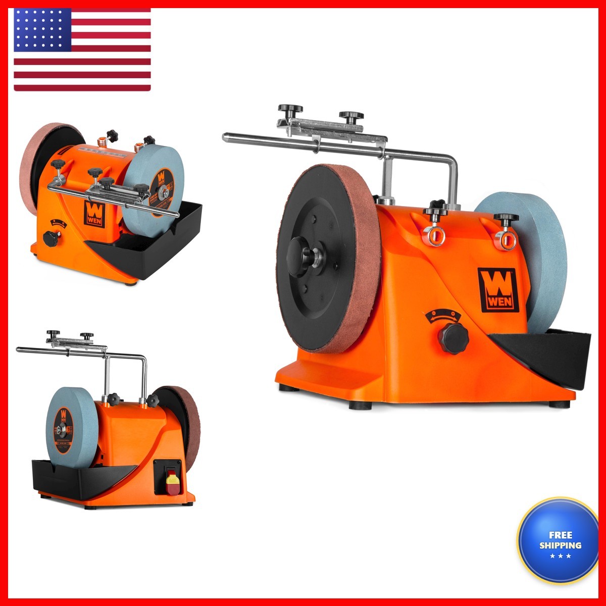 WEN 8-Inch Water-Cooled Wet/Dry Sharpening System BG4108