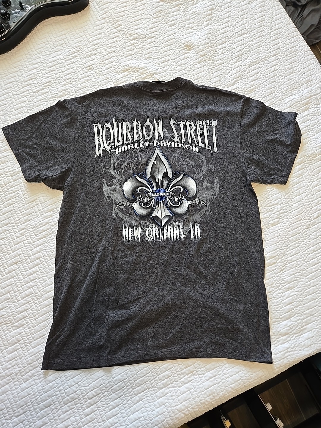 NWOT Harley Davidson T Shirt French Quarter Size L New Orleans