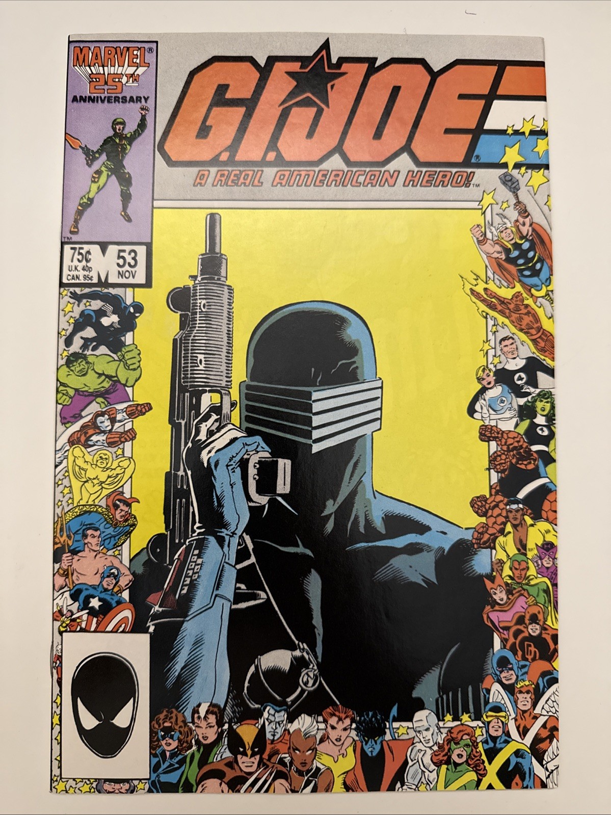 G.I. Joe # 53 (Marvel 1986) 🔑 KEY ISSUE 🔥 HIGH GRADE NM+ G.I. Joe # 53 (Marvel 1986) 🔑 KEY ISSUE 🔥 HIGH GRADE NM+