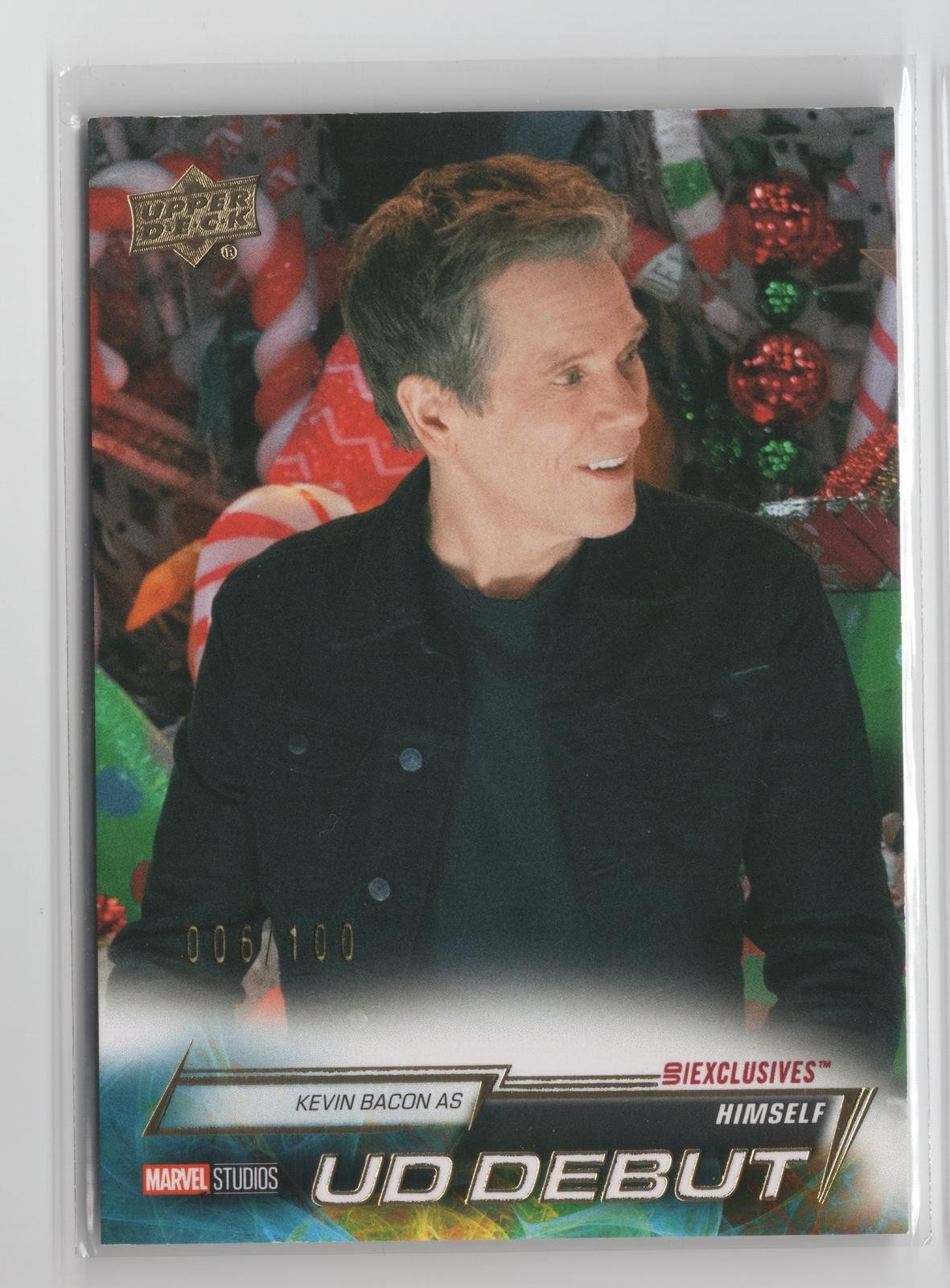 2024 Upper Deck Marvel Studios Series 1 #130 Kevin Bacon Exclusives /100