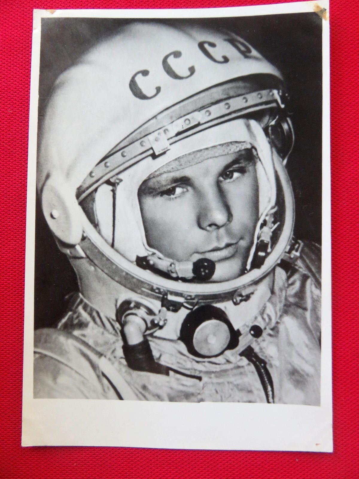Rare Photo the world\'s first cosmonaut Gagarin Soviet Space COSMOS USSR Original