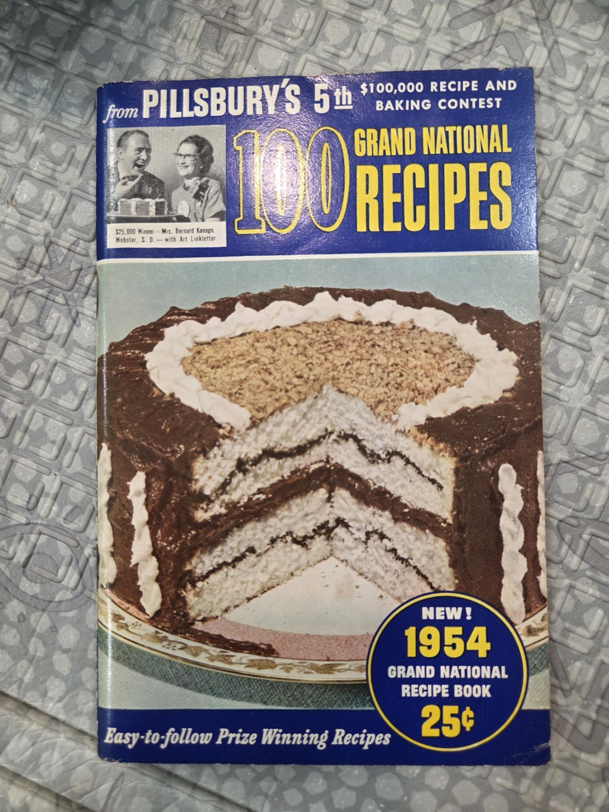 Pillsbury\'s 5th Recipe & Baking Contest 100 Grand National Recipes - 1954 Pillsbury\'s 5th Recipe & Baking Contest 100 Grand National Recipes - 1954