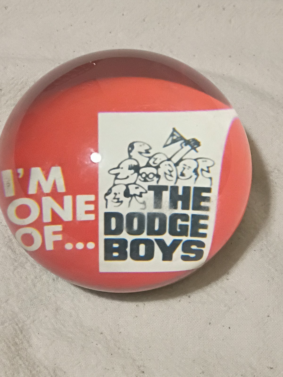 Vintage The Dodge Boys Paperweight Vintage Auto Art Ltd