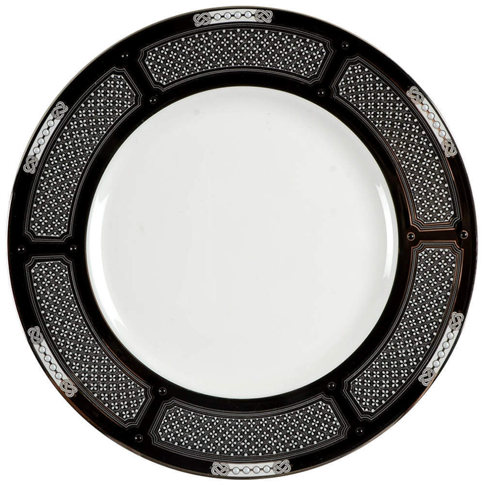 Lenox Hancock Platinum White Accent Luncheon Plate 10524729