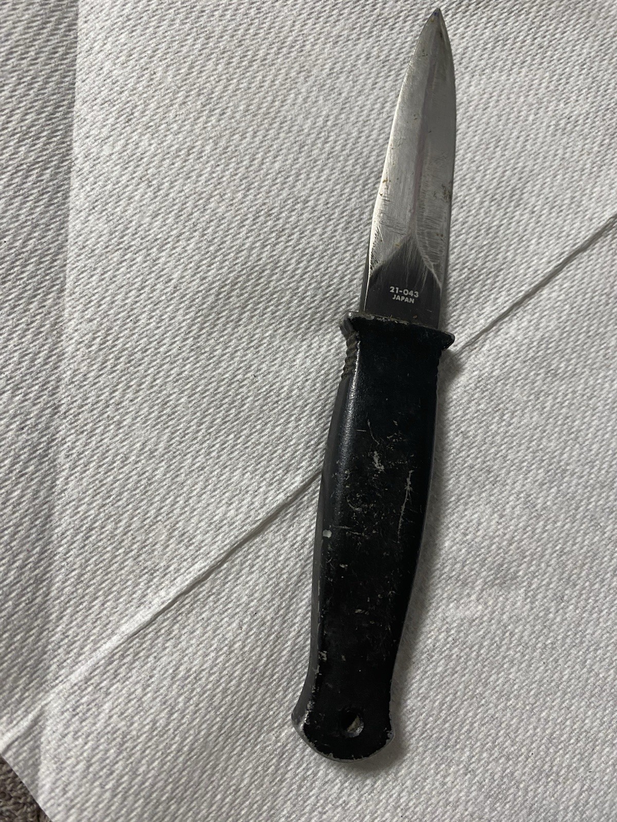 Vintage Explorer MM-1 Model 21-043 Fixed Blade Boot Knife Made In Japan Vintage Explorer MM-1 Model 21-043 Fixed Blade Boot Knife Made In Japan