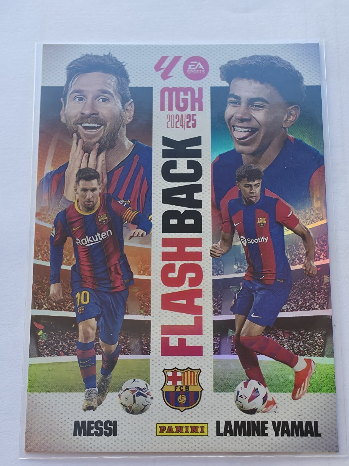 MESSI CARD & SHEETS YAMAL FLASHBACK 429 MEGACRACKS 2024/25 PANINI LALIGA MESSI CARD & SHEETS YAMAL FLASHBACK 429 MEGACRACKS 2024/25 PANINI LALIGA