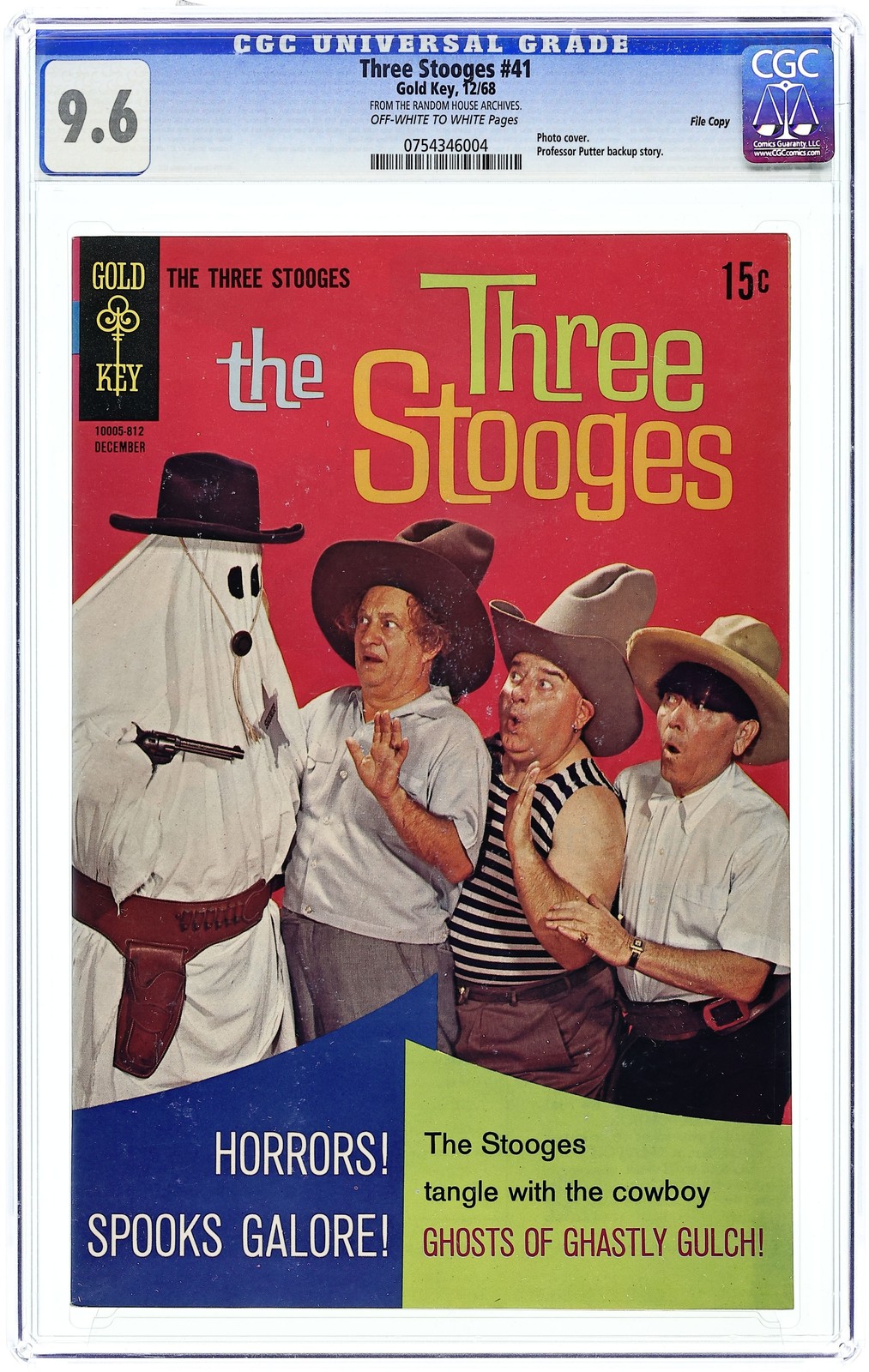 Three Stooges #41 CGC 9.6 1968 0754346004