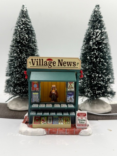 Lemax Caddington Village Good News Day Accessory Lighted LED