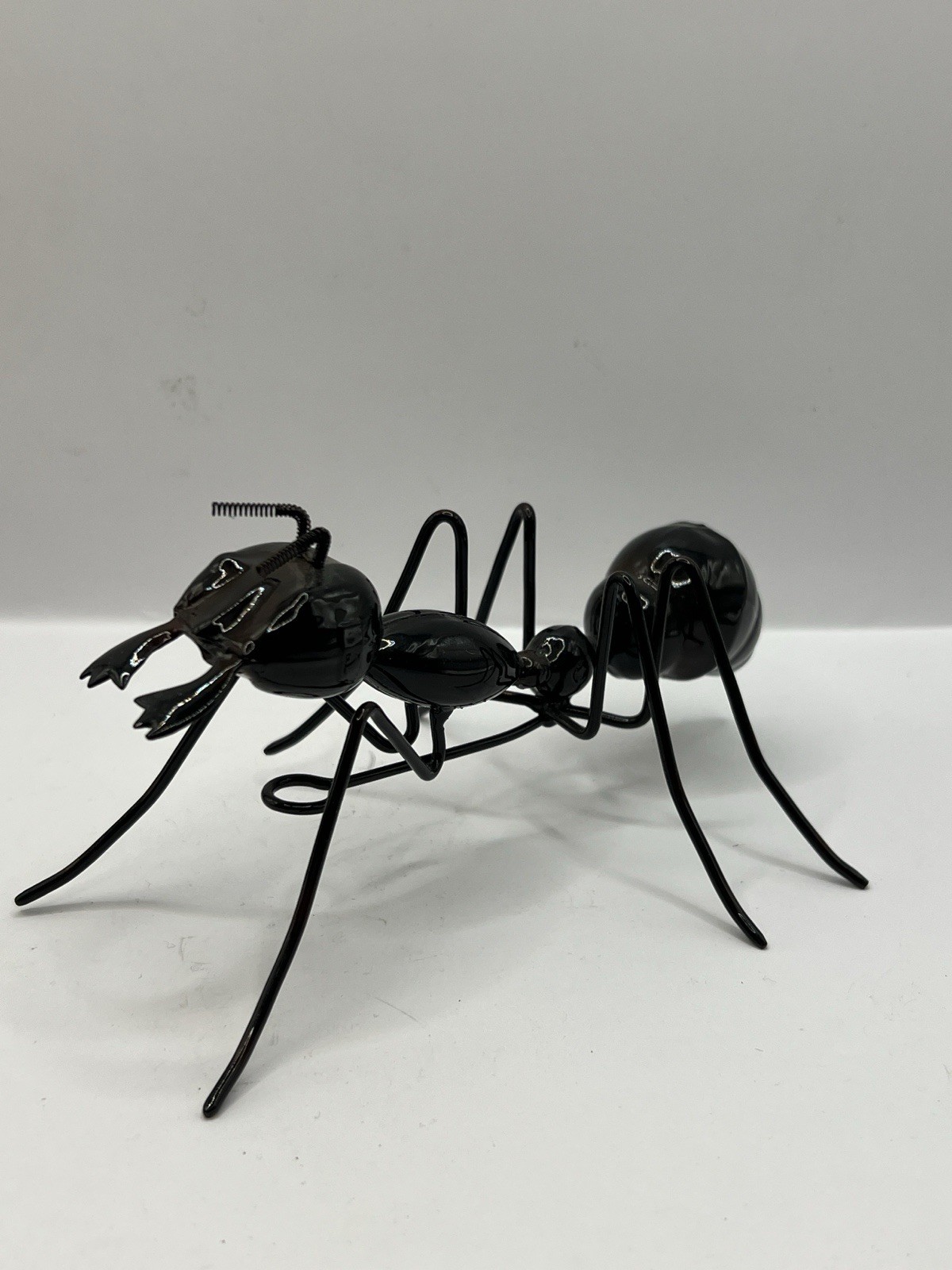 Vintage Handcrafted Art  Ant Figures , Hande Made. Hande Painted.