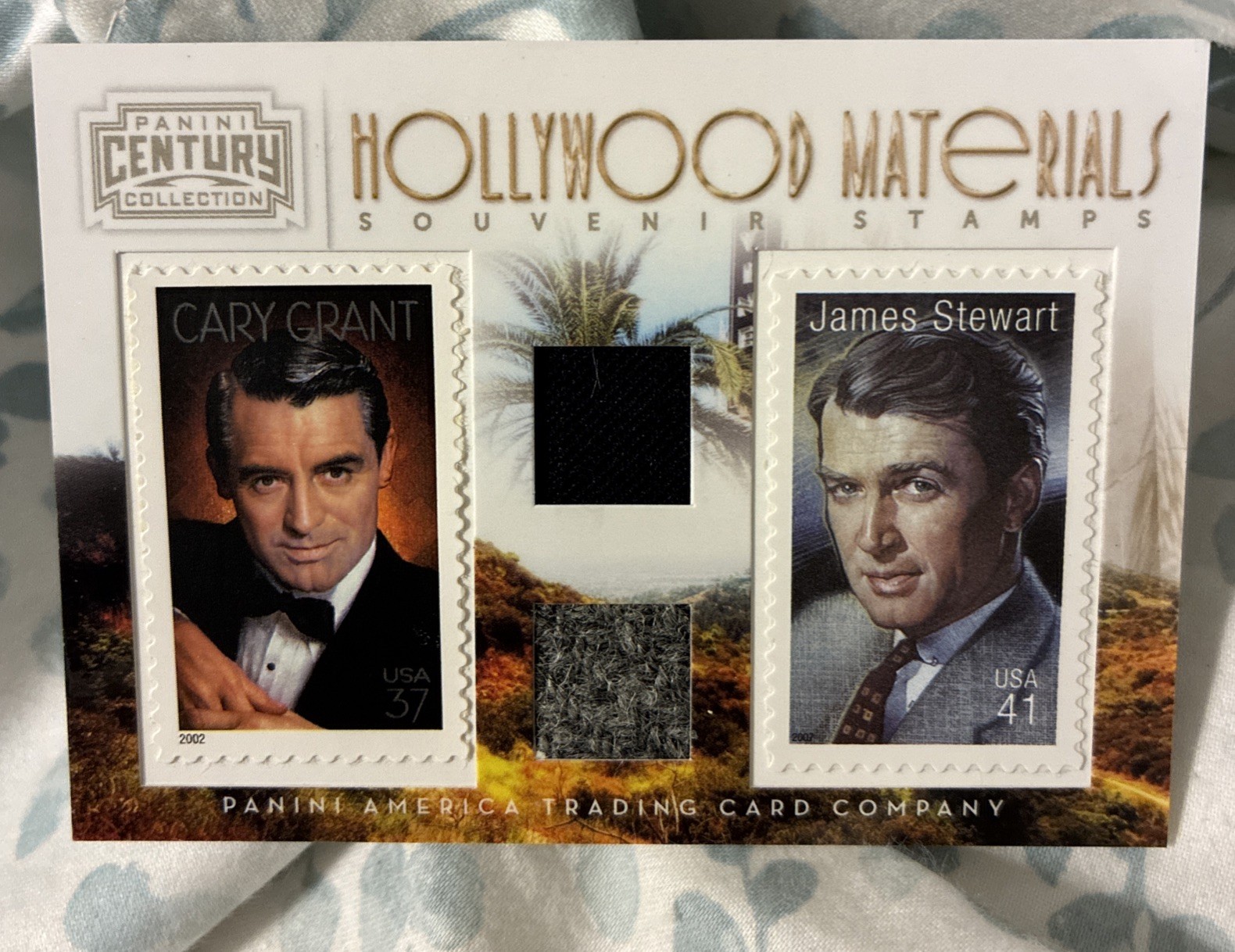 2010 CARY GRANT - JAMES STEWART Panini HOLLYWOOD Materials /250 2010 CARY GRANT - JAMES STEWART Panini HOLLYWOOD Materials /250