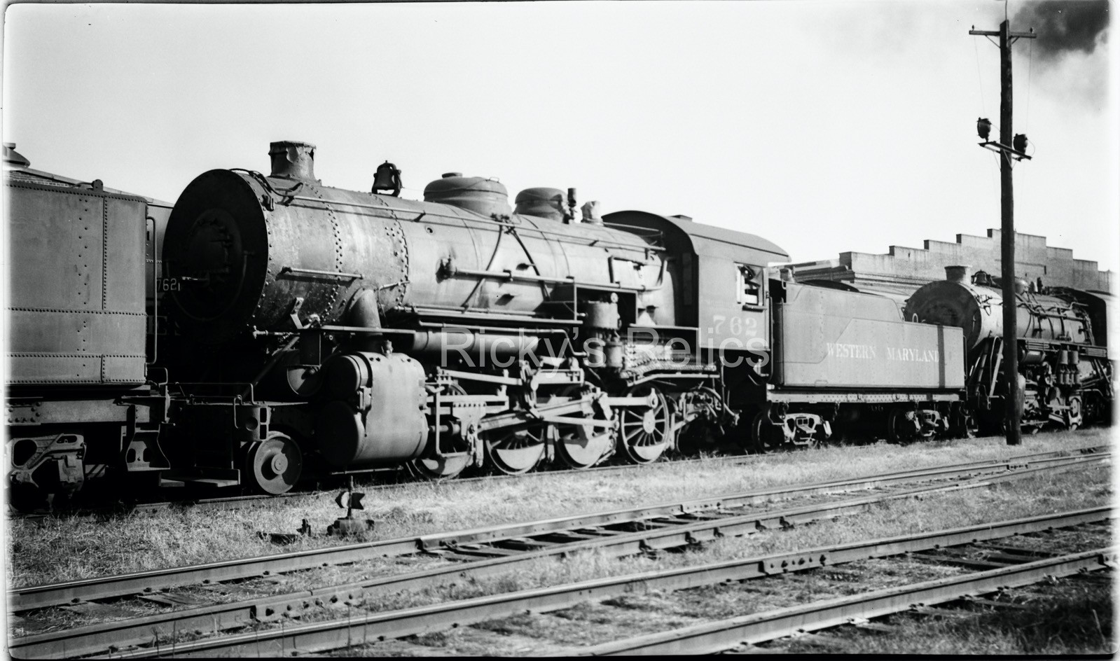 Original Negative WM #762 2-8-0 Western Maryland 1940’s Steam