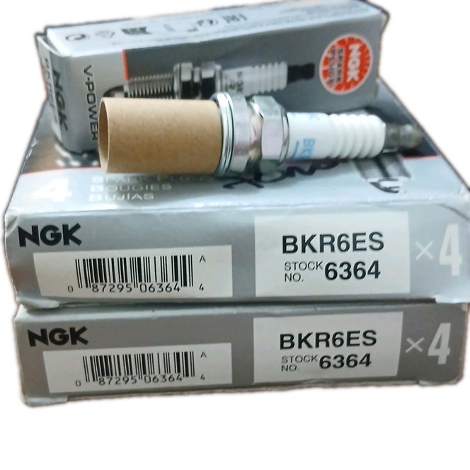 Toyota Tundra Sequoia +more Spark plug NGK (6364) BKR6ES - Pack of 8