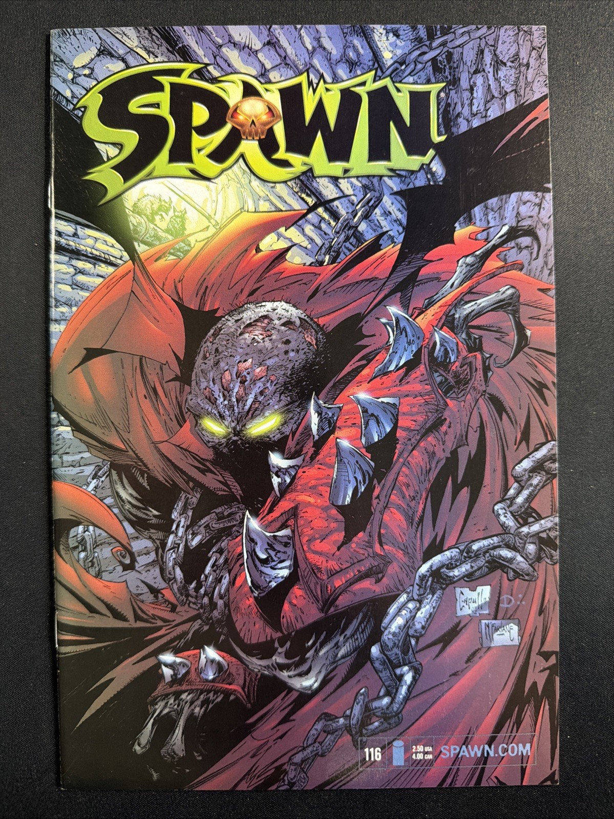 Spawn #116 2002 Image Comics 1st Print Todd Mcfarlane NM-