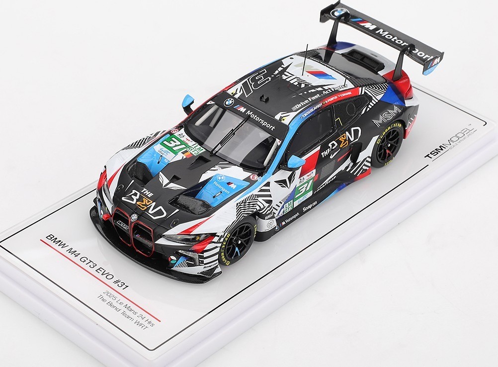 BMW M4 GT3 EVO #31 The Bend Team WRT 2025 Le Mans 24 Hrs 1:43 by TSM