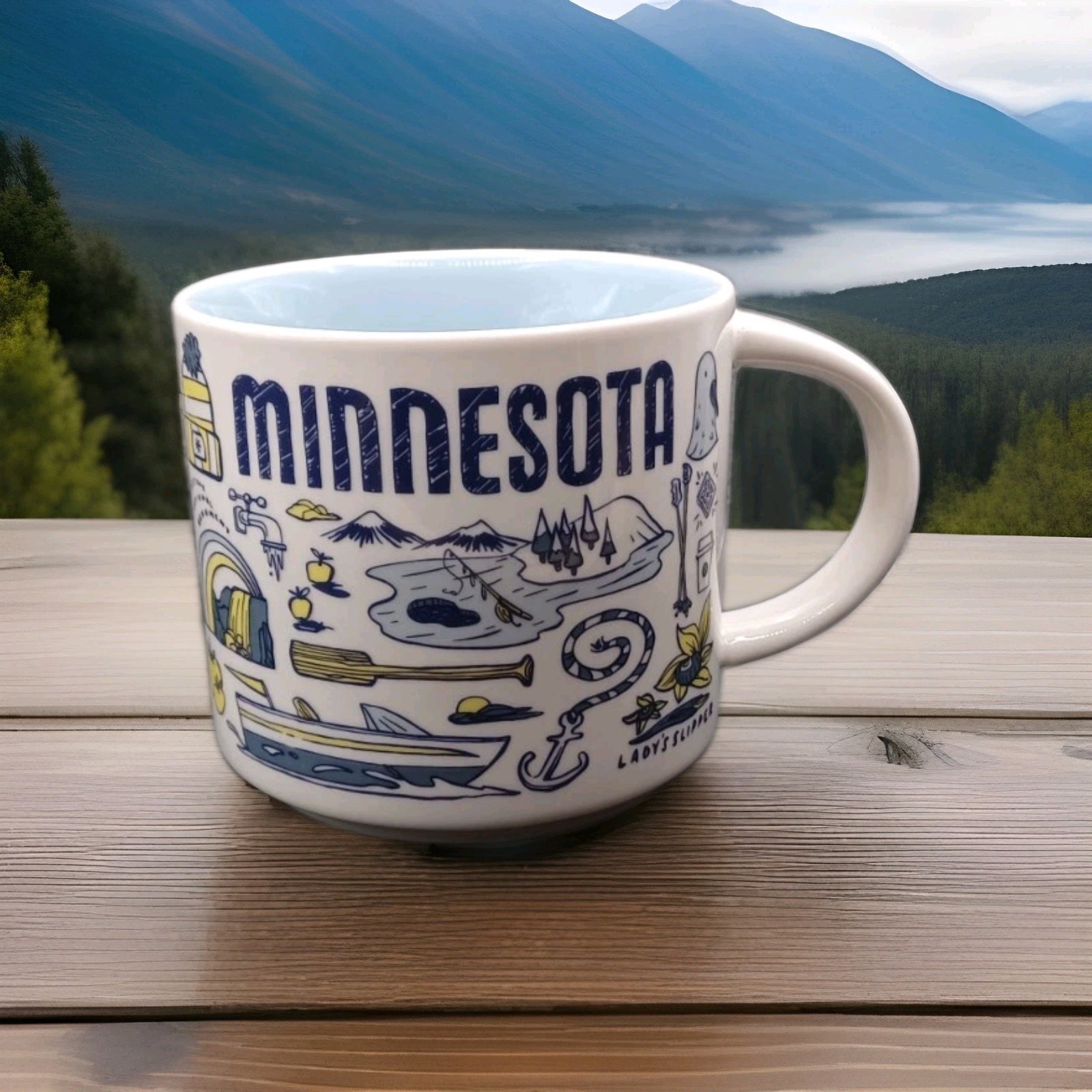 New Starbucks 2021 Minnesota State Been There Series Coffee Mug Cup 14 oz
