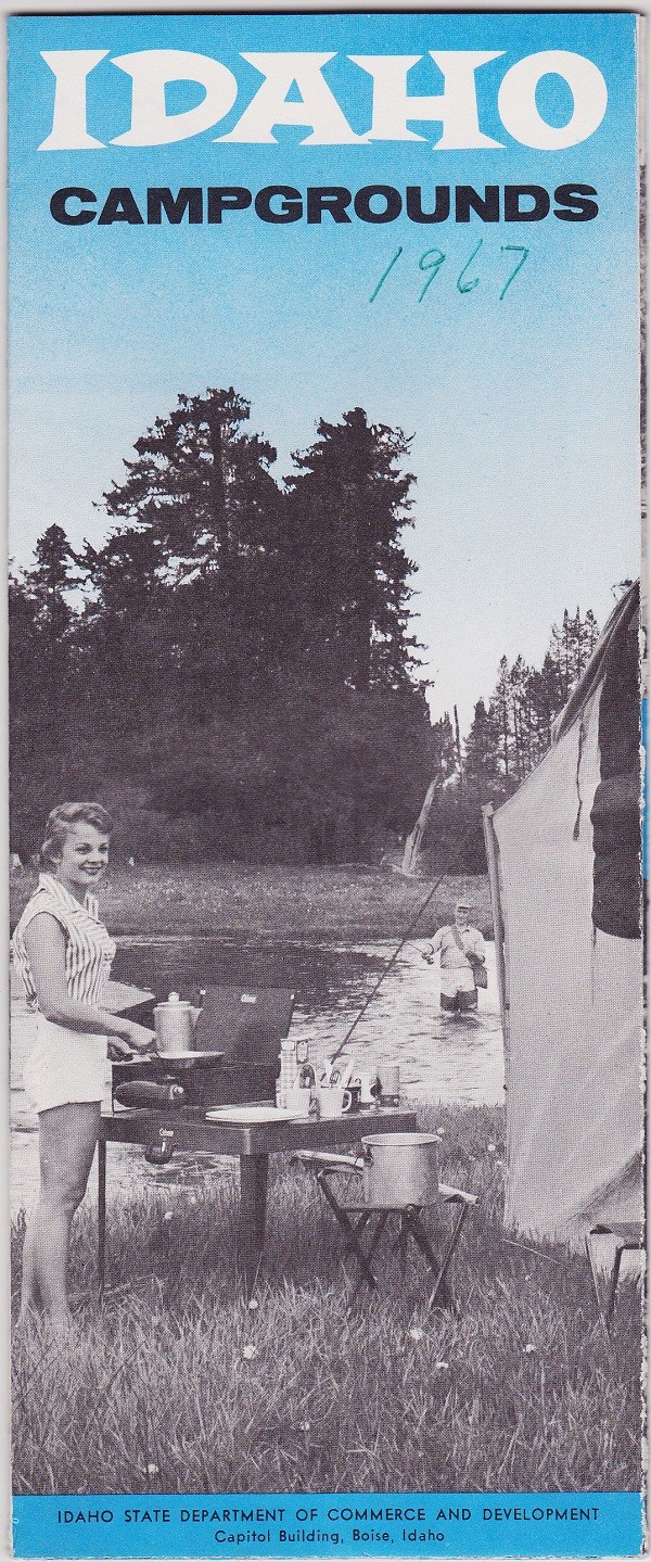 1960\'s Idaho Campgrounds Promotional Brochure