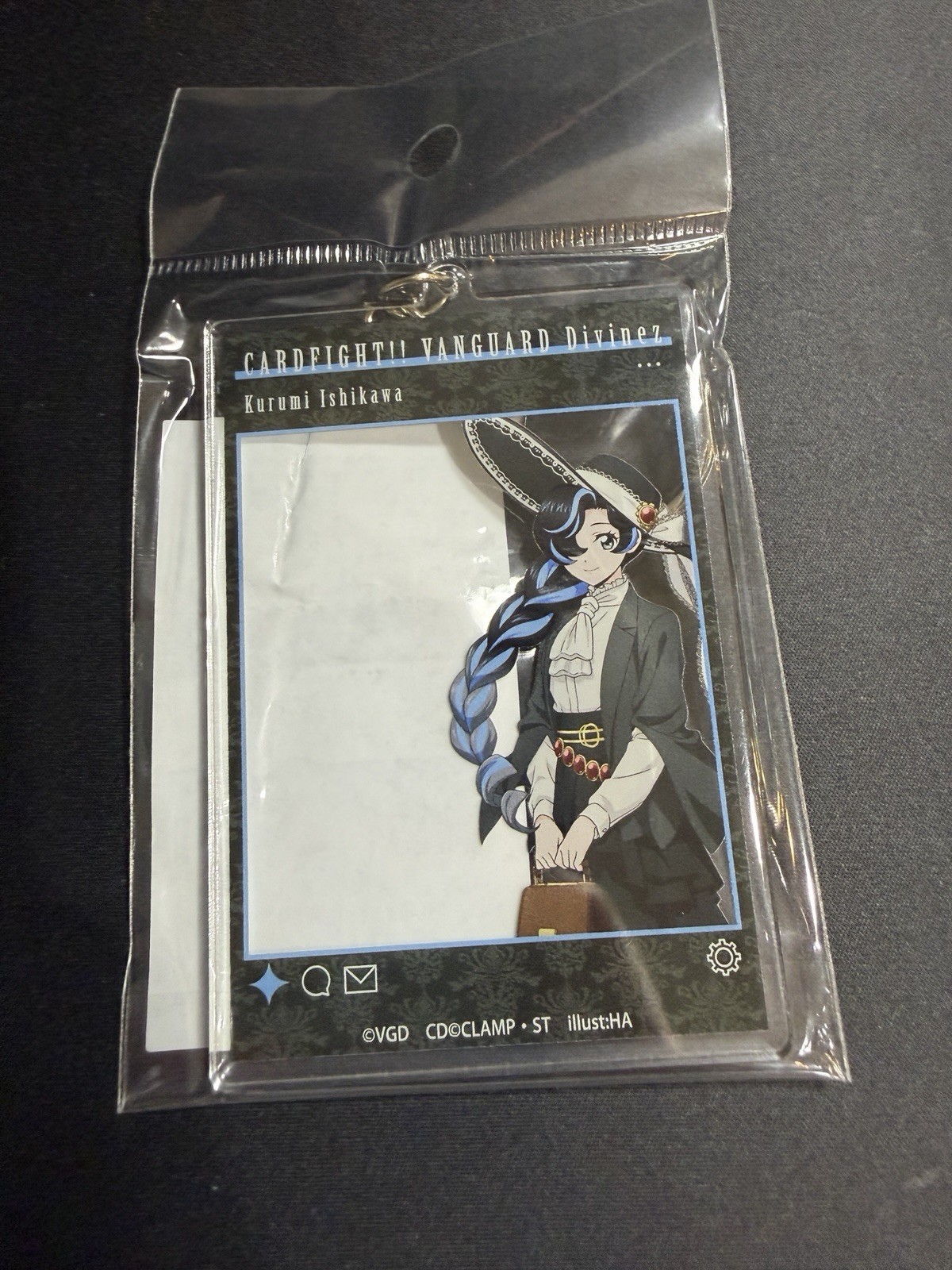 Cardfight Vanguard DivineZ Genshin Seisen Ver Acrylic Keychain Kurumi Ishikawa