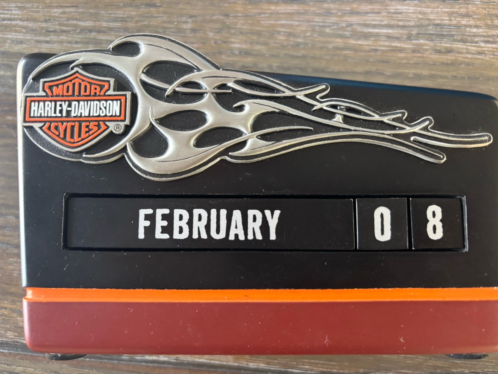 Harley Davidson Motorcycles Perpetual Desk Calendar 2004 Hallmark