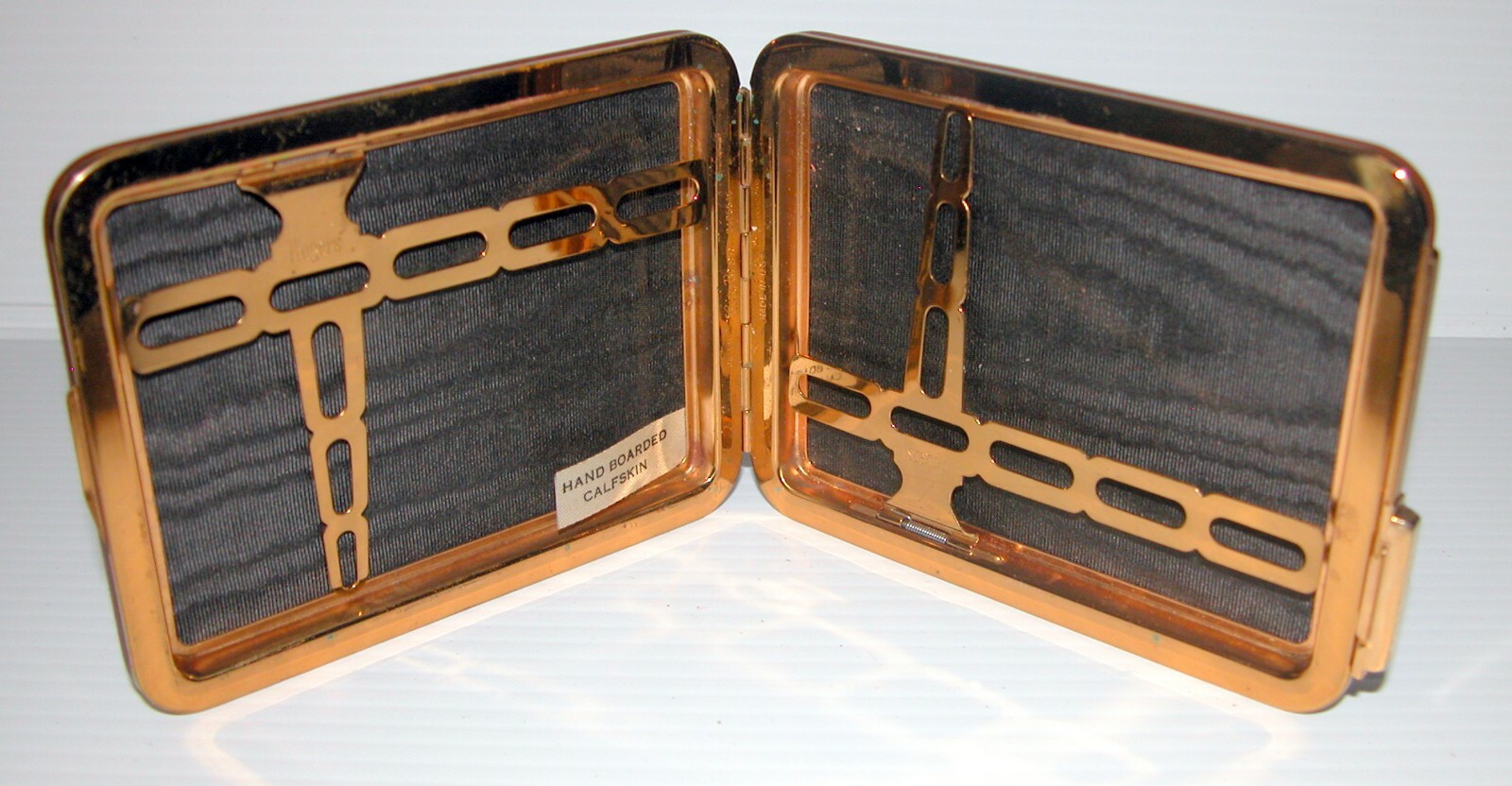 Lin Bren Vintage Cigarette Case 4 3/4 X 3 1/2 - USA - Nice