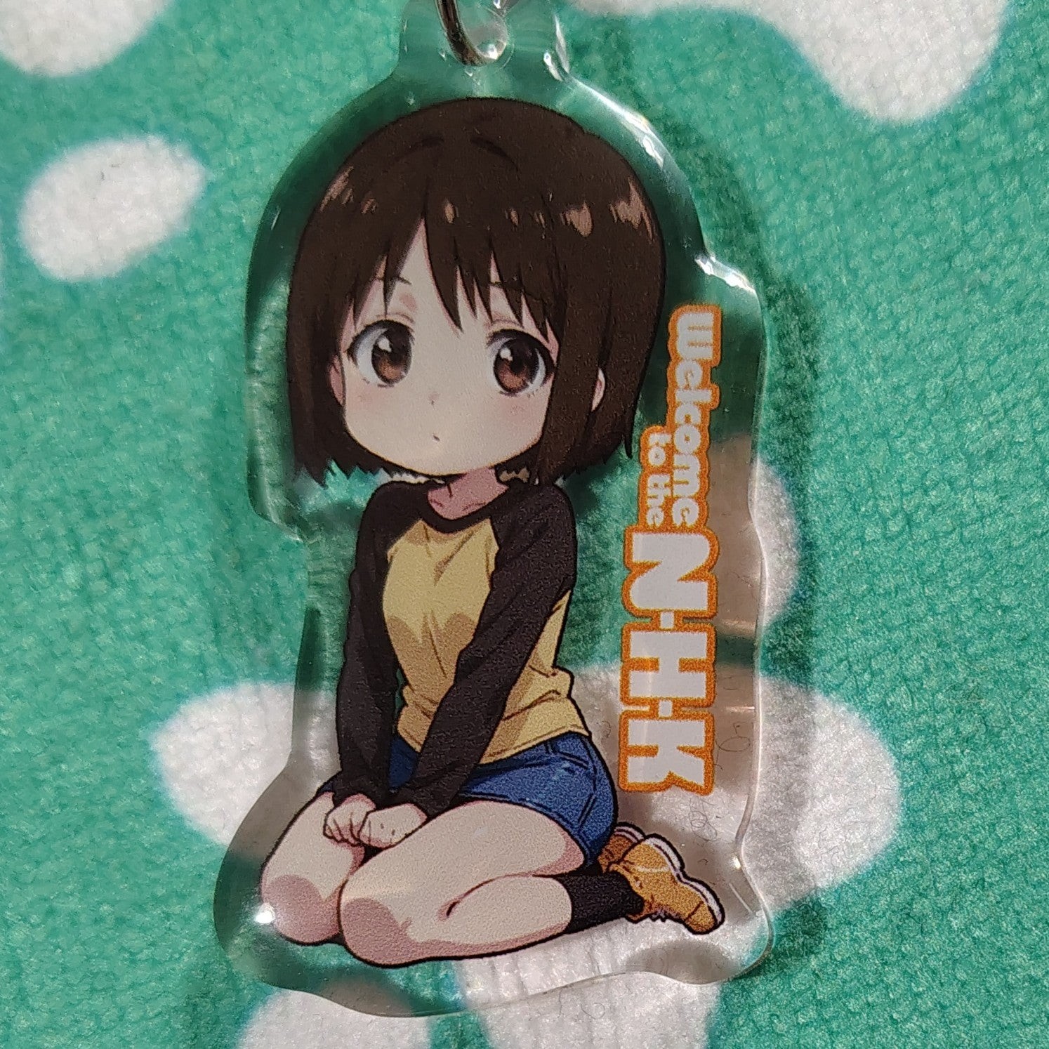 Welcome to the NHK Misaki V2 ANIMEinU Keychain Welcome to the NHK Misaki V2 ANIMEinU Keychain