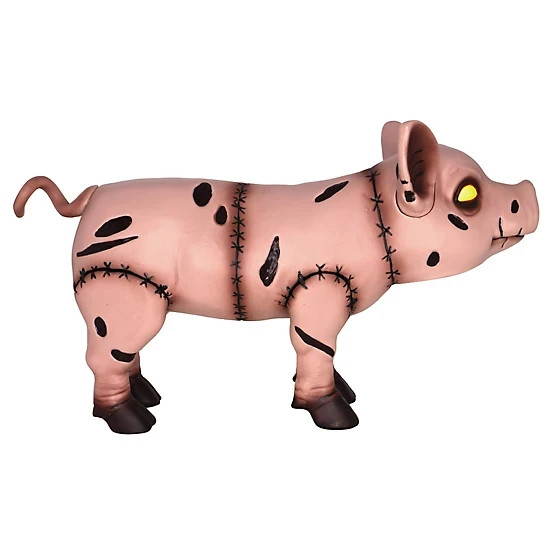 21 Inch  Franken Piglet Halloween blow mold  Light Up and Pig Sounds
