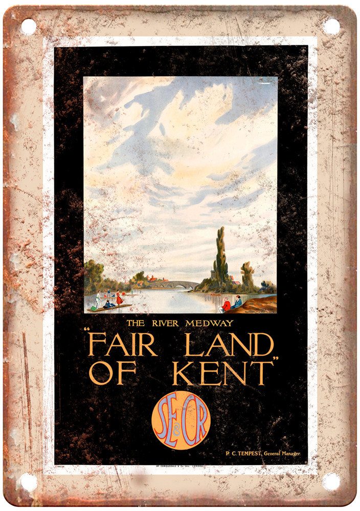 Vintage GRAY Milner Travel Poster Retro Look Sign T1609 Vintage GRAY Milner Travel Poster Retro Look Sign T1609