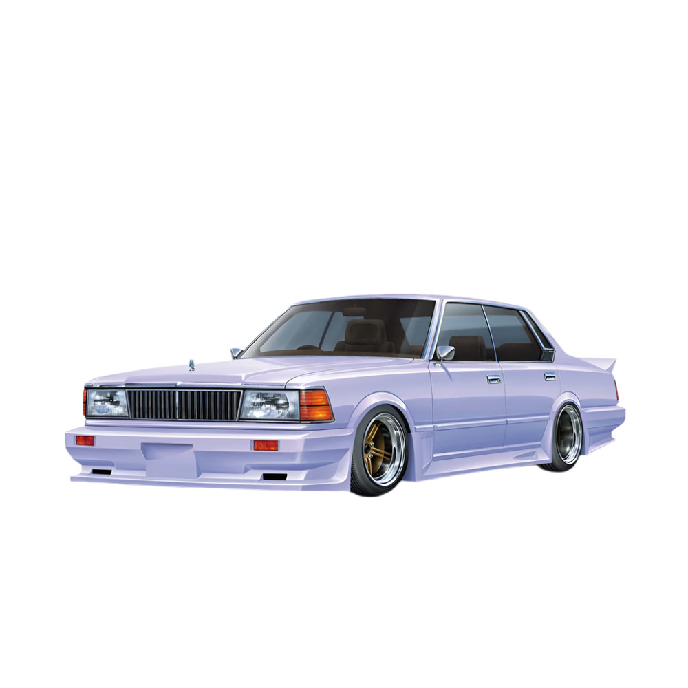 Aoshima: 1/24 Nissan Cedric 4DR HT Brougham (430) 1981 Scale Model Kit #6 Brand