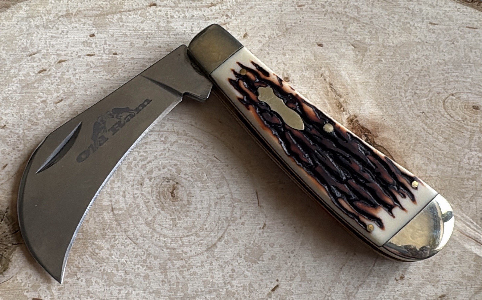 Hawkbill Knife Old School Pruning Knife Lock Sharp OG Classic