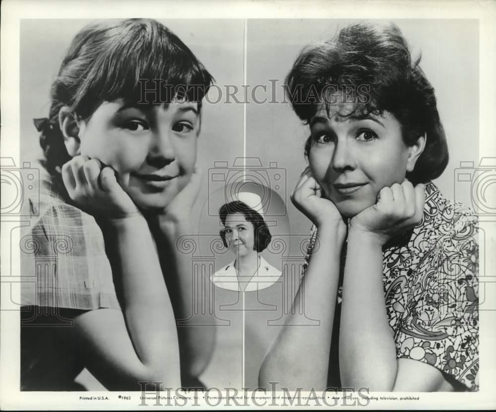 Press Photo Jane Withers shown as a former child actress and her recent photo