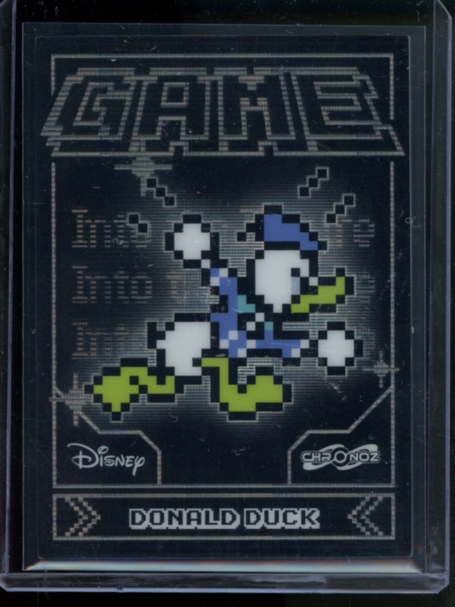 2026 ChronoZ Disney Legacy Donald Duck Game Black 1/1 CDL-FPGB-04 2026 ChronoZ Disney Legacy Donald Duck Game Black 1/1 CDL-FPGB-04