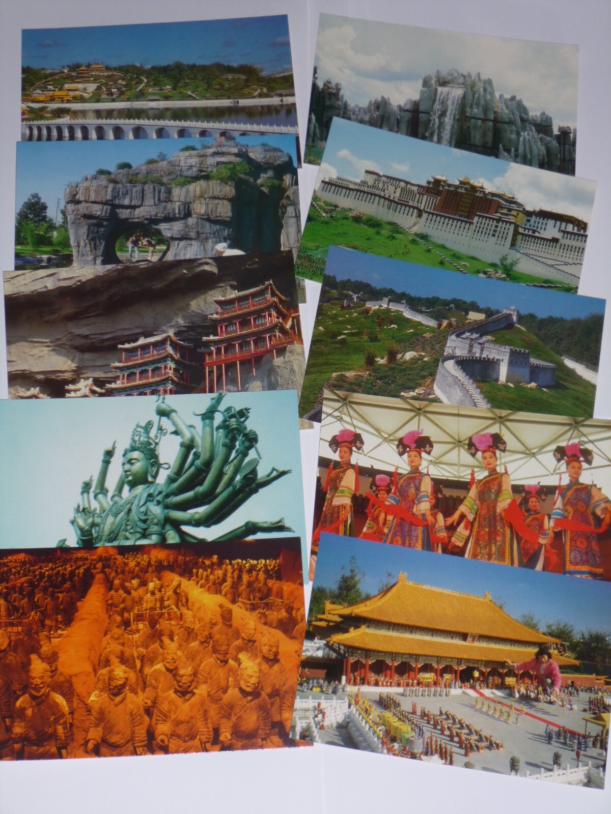 Set of Ten Chinese Postcards  - Florida Splendid China - BRAND NEW