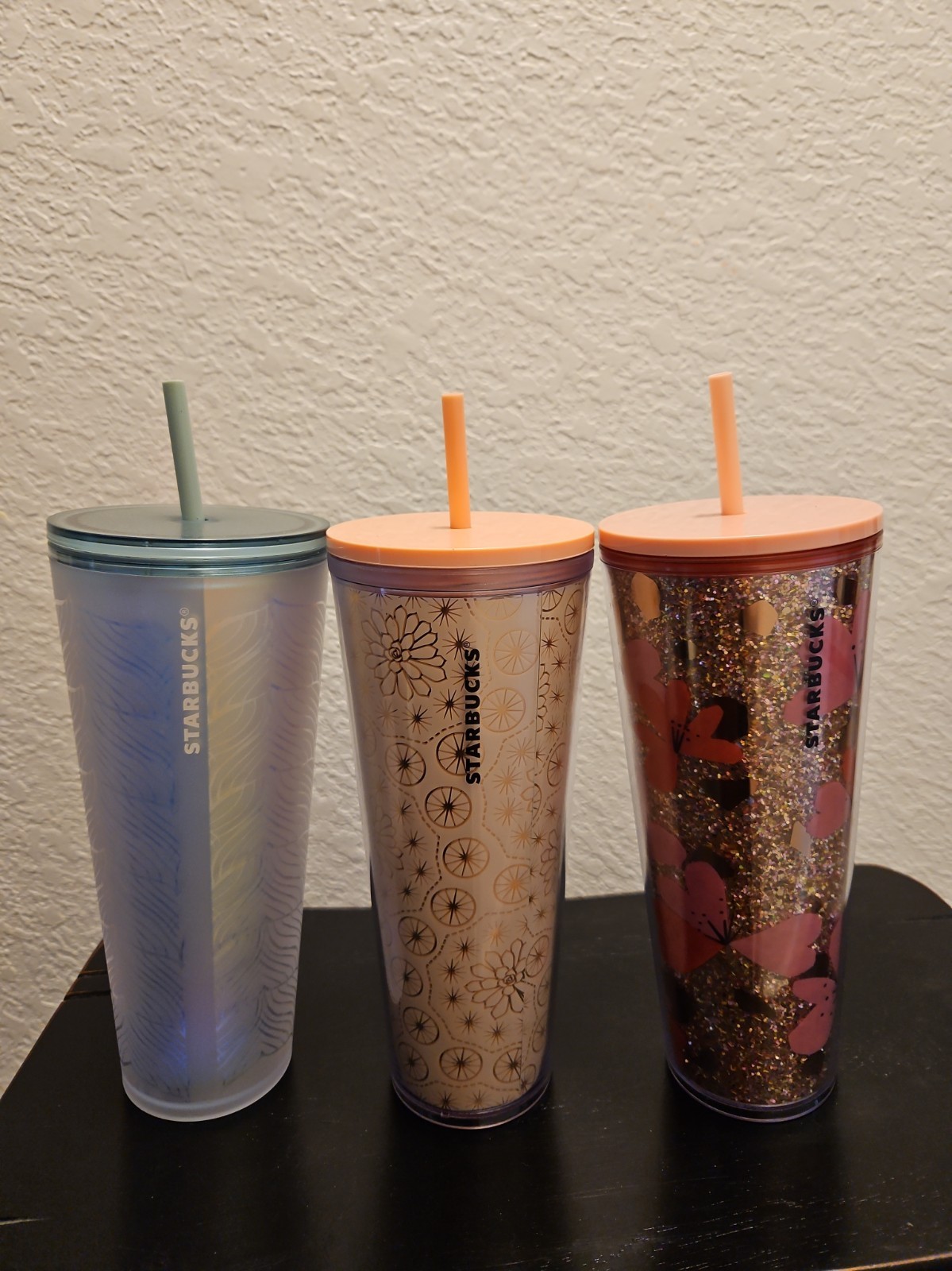 Starbucks Tumblers Set Of 3 New W Tags