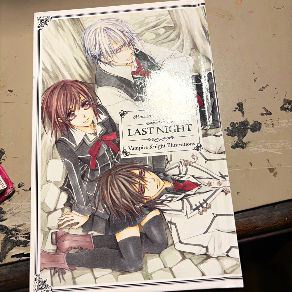 Vampire Knight Illustrations LAST NIGHT Art Book Matsuri Hino VIZ English Color