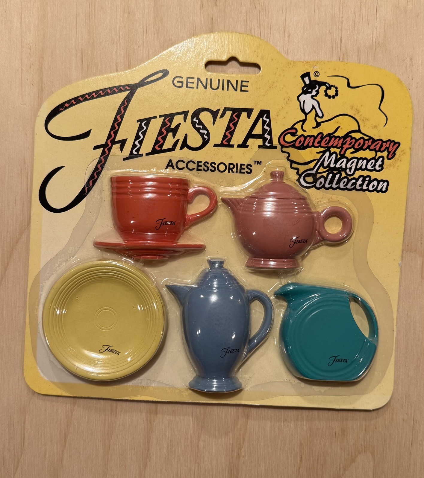 NEW Genuine Fiesta Accessories Contemporary Refrigerator Magnet Collection NEW Genuine Fiesta Accessories Contemporary Refrigerator Magnet Collection