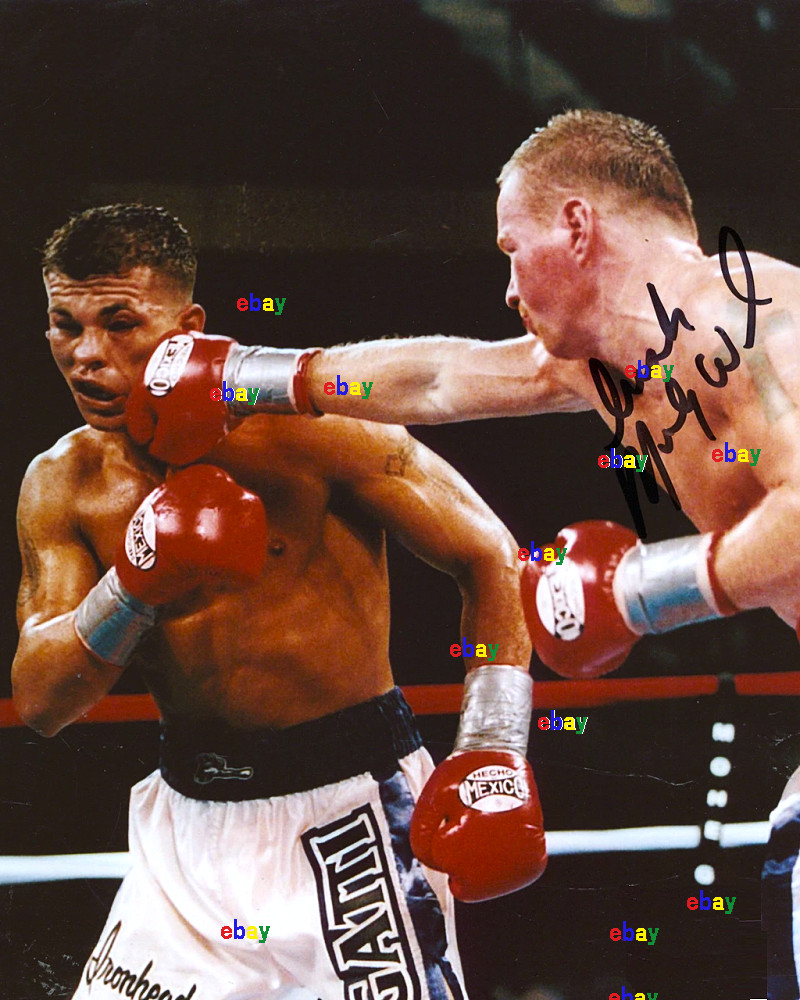 MICKY WARD SIGNED REPRINT BOXER IRISH AUTOGRAPH 8 MICKY WARD SIGNED REPRINT BOXER IRISH AUTOGRAPH 8