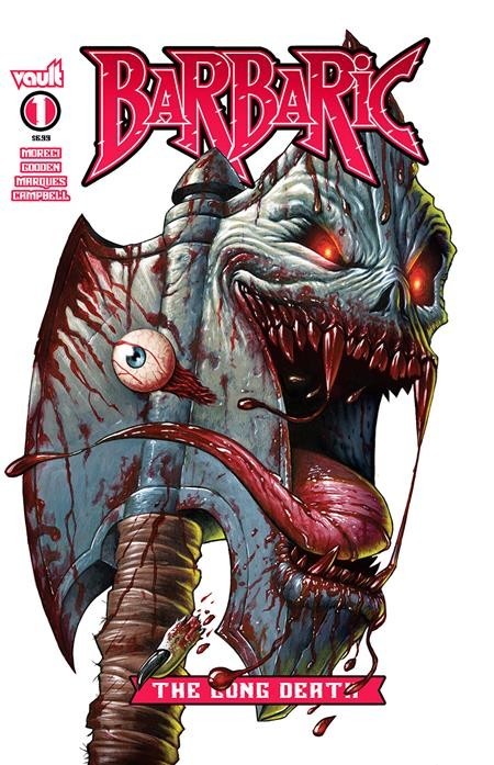 Barbaric: The Long Death #1 (Of 3) CVR B 1:10 Pete Carroll  Incentive Variant