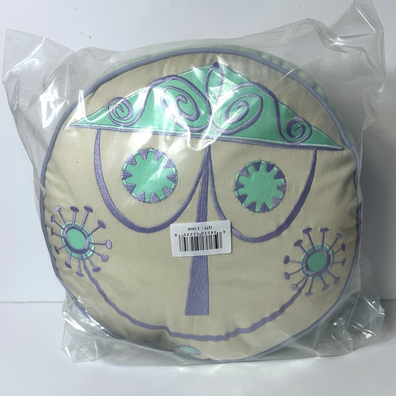 Disney Parks it's a small world Clock Face Throw Pillow