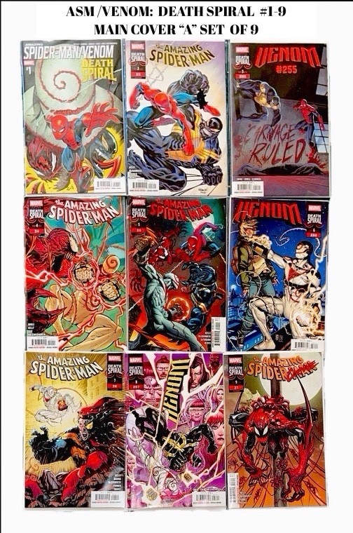 AMAZING SPIDER-MAN/VENOM: DEATH SPIRAL (2026) || CHOOSE Your 9-Issue Set  NM-