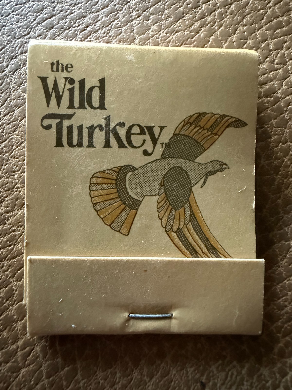 Vintage Dallas Wild Turkey Restaurant Matchbook Walnut Hill Preston c.1990 Texas