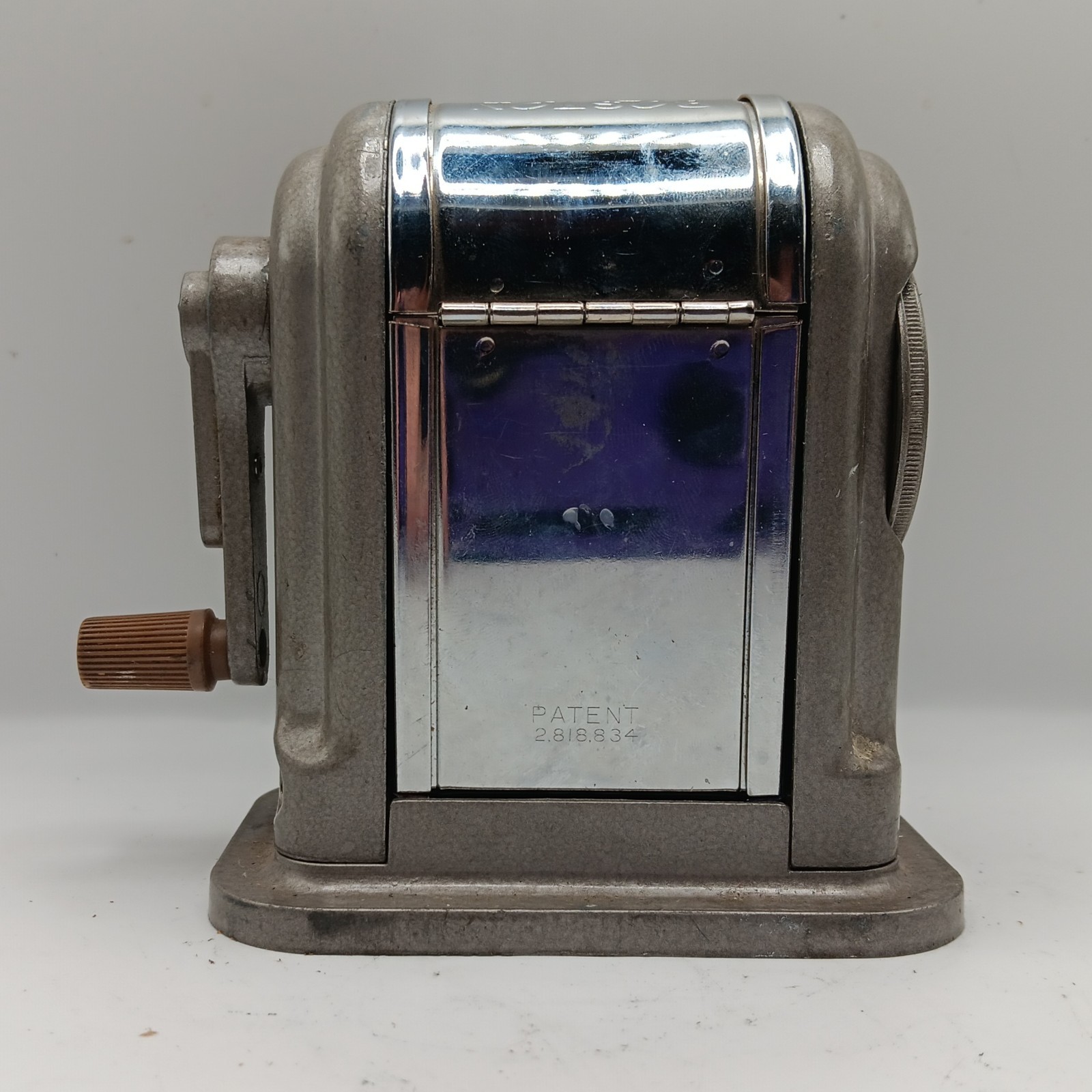 Vintage Boston Ranger 55 Pencil Sharpener 6 Hole Adjustable Made inUSA