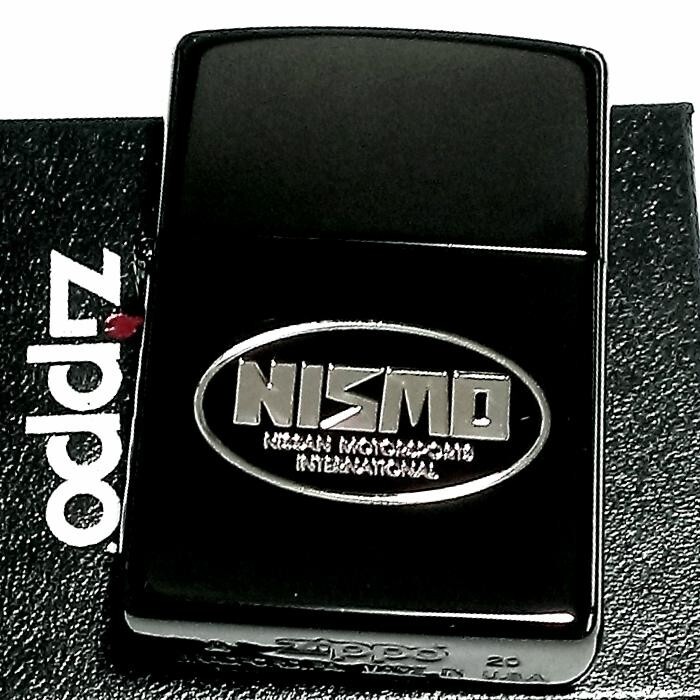 Zippo Oil lighter NISSAN NISMO Both Side Etching Ion Black Japan Zippo Oil lighter NISSAN NISMO Both Side Etching Ion Black Japan