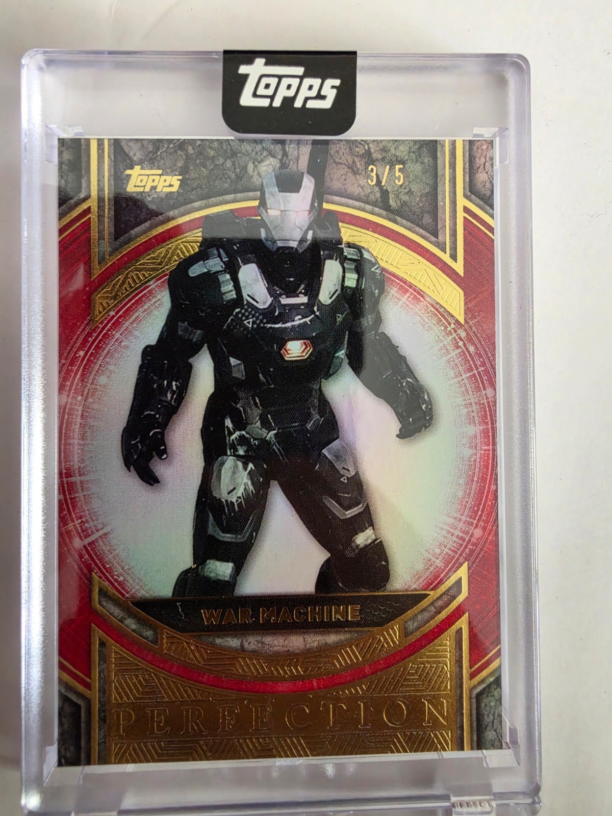 2025 Topps Marvel The Collector- War Machine #13 - Perfection /5