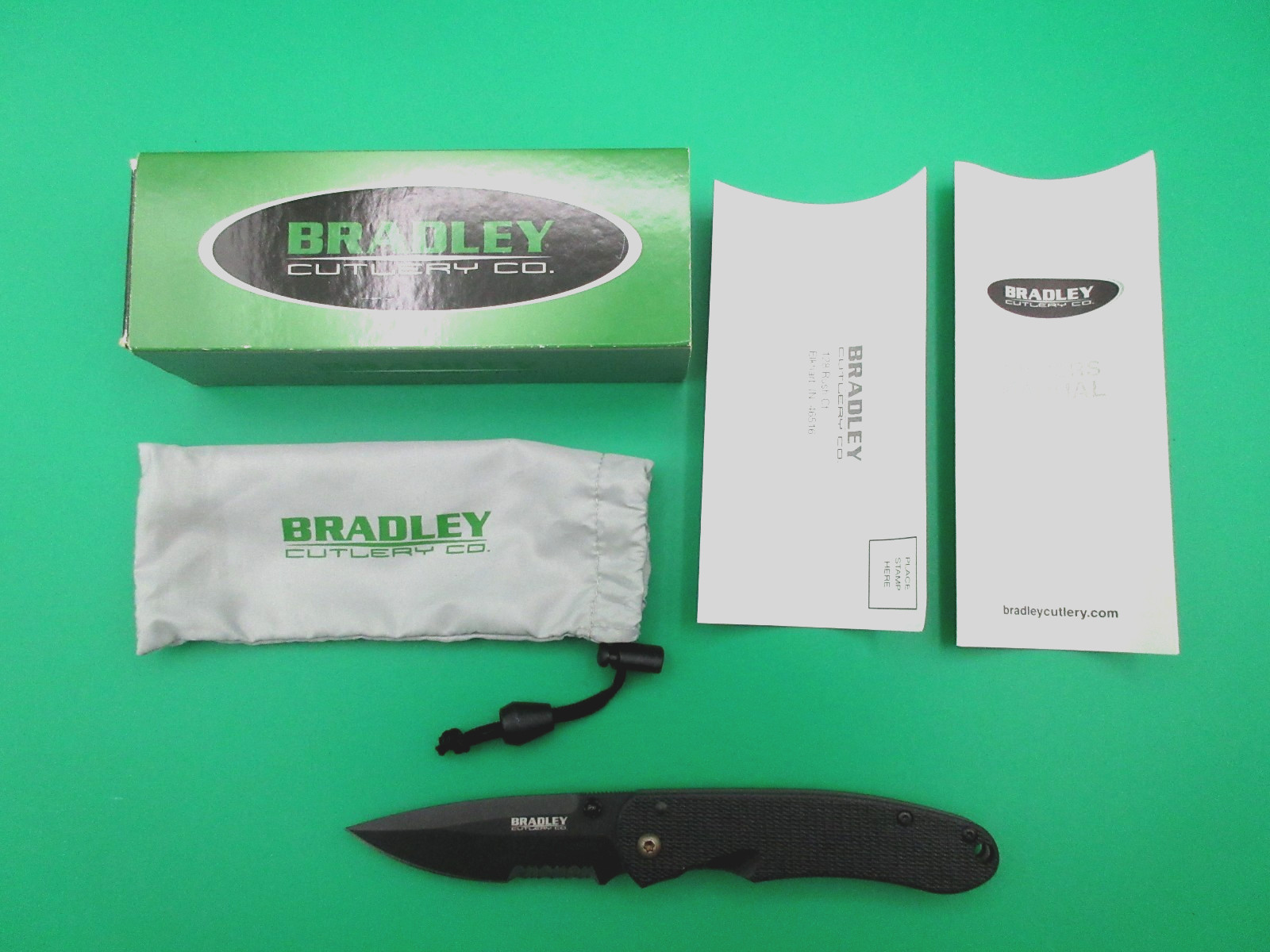 Bradley Cutlery Co 17650SBT Alias II Limited S30V Combo Folding Pocket Knife Box