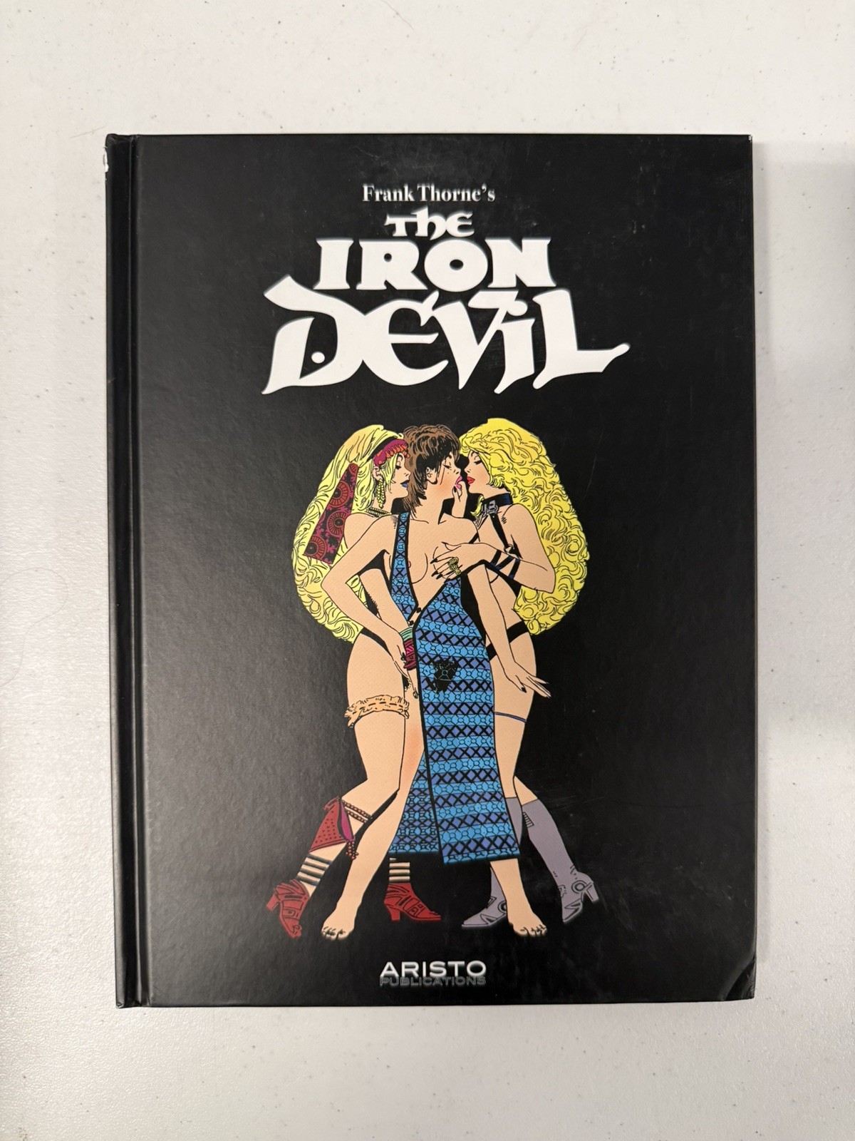 Frank Thorne's the Iron Devil + The Devils Angel Graphic Novel Hardcover Hermes 
