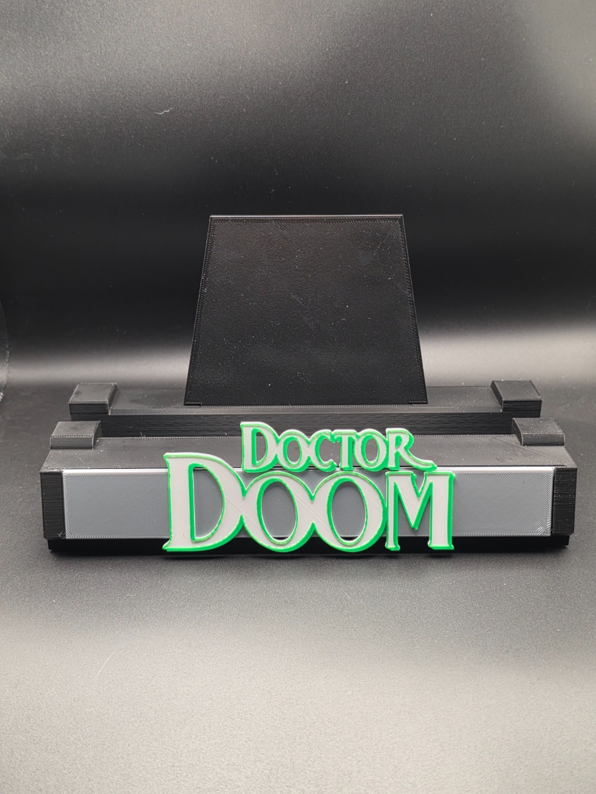 Doctor Doom Comic Book Display Stand, CGC, CBCS Non-Graded Comics Doctor Doom Comic Book Display Stand, CGC, CBCS Non-Graded Comics