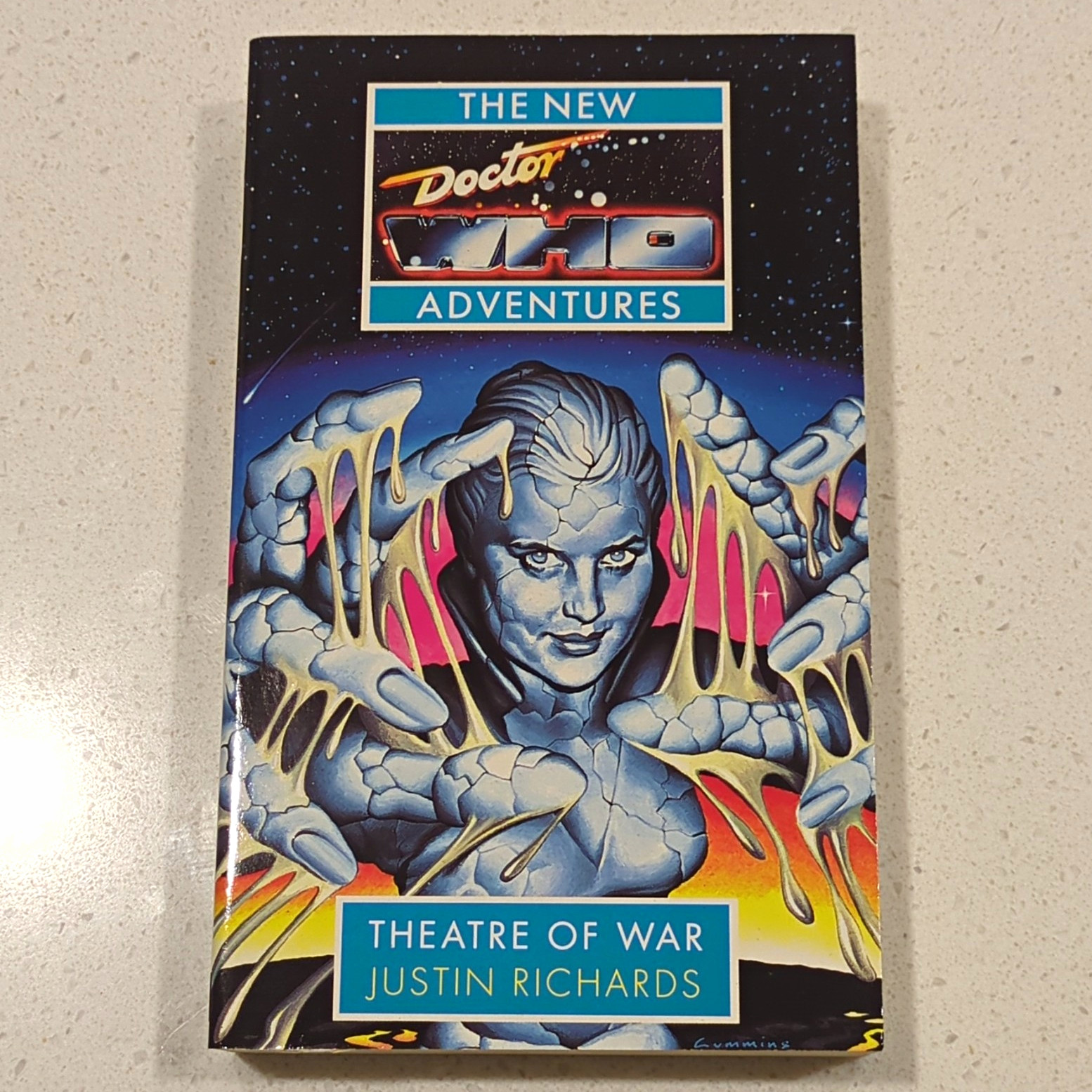 BBC Doctor Who New Adventures: Theatre of War Justin Richards Sci-Fi Horror
