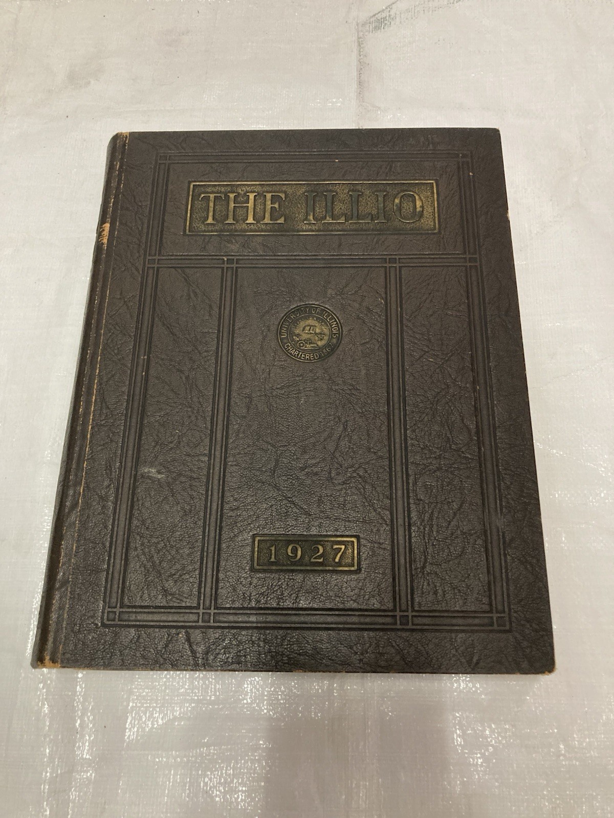 University Of Illinois 1927 Illio Yearbook Champaign Urbana